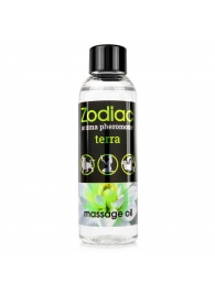 Массажное масло с феромонами ZODIAC Terra - 75 мл. - Биоритм - купить с доставкой в Подольске