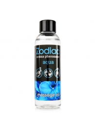 Массажное масло с феромонами ZODIAC Aqua - 75 мл. - Биоритм - купить с доставкой в Подольске