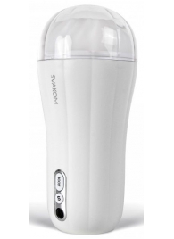 Белый вибромастурбатор Robin - 19,8 см. - Svakom - в Подольске купить с доставкой