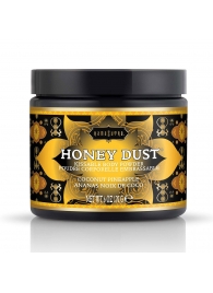 Пудра для тела Honey Dust Body Powder с ароматом кокоса и ананаса - 170 гр. - Kama Sutra - купить с доставкой в Подольске