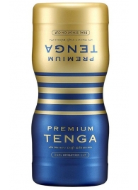 Мастурбатор TENGA Premium Dual Sensation Cup - Tenga - в Подольске купить с доставкой