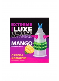 Стимулирующий презерватив  Стрела команчи  с ароматом ванили - 1 шт. - Luxe - купить с доставкой в Подольске