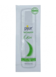 Лубрикант на водной основе pjur WOMAN Aloe - 2 мл. - Pjur - купить с доставкой в Подольске