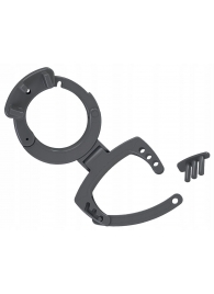 Кольцо с зажимом для мошонки для пояса верности Pubic Enemy - MyStim - купить с доставкой в Подольске