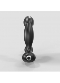 Черный вибромассажер простаты и промежности Prostate Pro с пультом ДУ - Bathmate - в Подольске купить с доставкой