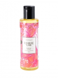 Массажное масло Pleasure Lab Delicate с ароматом пиона и пачули - 100 мл. - Pleasure Lab - купить с доставкой в Подольске