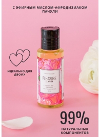 Массажное масло Pleasure Lab Delicate с ароматом пиона и пачули - 50 мл. - Pleasure Lab - купить с доставкой в Подольске