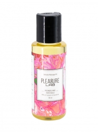 Массажное масло Pleasure Lab Delicate с ароматом пиона и пачули - 50 мл. - Pleasure Lab - купить с доставкой в Подольске