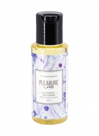 Массажное масло Pleasure Lab Enchanting с ароматом черной смородины и лаванды - 50 мл. - Pleasure Lab - купить с доставкой в Подольске