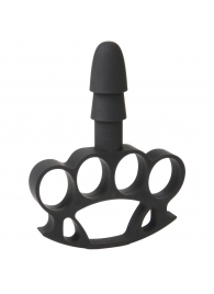 Кастет с штырьком для насадок Vac-U-Lock Knuckle Up - Doc Johnson - купить с доставкой в Подольске