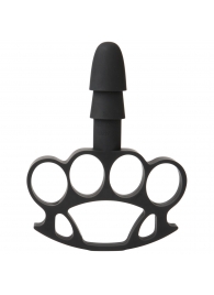 Кастет с штырьком для насадок Vac-U-Lock Knuckle Up - Doc Johnson - купить с доставкой в Подольске