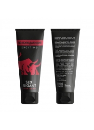 Возбуждающий крем для мужчин Sex Gigant - 80 мл. - Миагра - купить с доставкой в Подольске