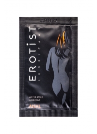 Пробник лубриканта на водной основе Erotist Anal - 4 мл. - Erotist Lubricants - купить с доставкой в Подольске