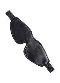 Черная маска Anonymo из искусственной кожи - ToyFa - купить с доставкой в Подольске