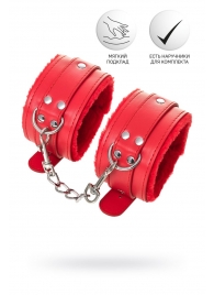 Красные оковы Anonymo из искусственной кожи - ToyFa - купить с доставкой в Подольске