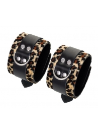 Наручники Anonymo с анималистическим принтом - ToyFa - купить с доставкой в Подольске