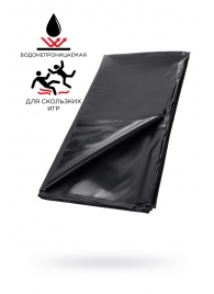 Черная простыня для секса из ПВХ - 220 х 200 см. - ToyFa - купить с доставкой в Подольске