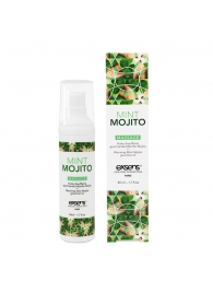 Разогревающее массажное масло с ароматом мохито Gourmet Mint Mojito - 50 мл. - Exsens - купить с доставкой в Подольске