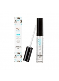 Блеск для губ Hot Kiss Coconut с ароматом кокоса - 7 мл. - Exsens - купить с доставкой в Подольске