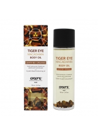 Органическое массажное масло TIGER EYE MACADAMIA - 100 мл. - Exsens - купить с доставкой в Подольске