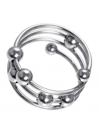 Большое металлическое кольцо под головку пениса - ToyFa - купить с доставкой в Подольске