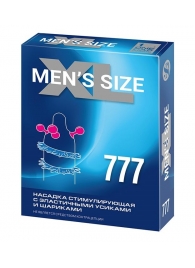 Стимулирующая насадка на пенис MEN SIZE 777 - Sitabella - в Подольске купить с доставкой