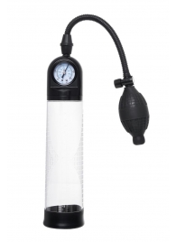 Прозрачная механическая помпа Roald с манометром - Sexus - в Подольске купить с доставкой