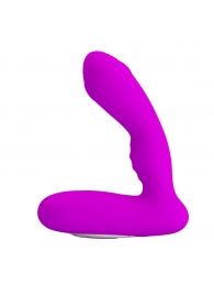 Лиловый массажер простаты с вибрацией Piper - 11,7 см. - Baile - в Подольске купить с доставкой
