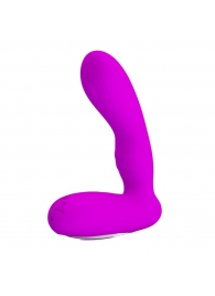 Лиловый массажер простаты с вибрацией Piper - 11,7 см. - Baile - в Подольске купить с доставкой