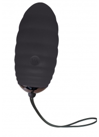 Черное виброяйцо с пультом ДУ Ocean Breeze 2.0 + LRS - Adrien Lastic