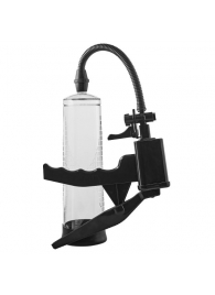 Прозрачная вакуумная помпа Pistol Penis Pump - Dream Toys - в Подольске купить с доставкой