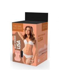 Телесный мастурбатор-вагина Lisa - Dream Toys - в Подольске купить с доставкой