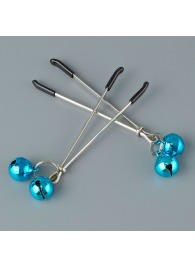 Зажимы на соски с колокольчиками на конце - Sitabella - купить с доставкой в Подольске