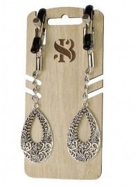 Изысканные зажимы на соски с подвесками  Шахерезада - Sitabella - купить с доставкой в Подольске