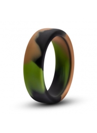 Эрекционное кольцо камуфляжной расцветки Silicone Camo Cock Ring - Blush Novelties - в Подольске купить с доставкой