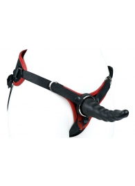 Пояс унисекс UNISEX Style с 2 насадками - LOVETOY (А-Полимер) - купить с доставкой в Подольске