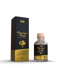 Массажный гель с ароматом маракуйи Passion Fruit - 30 мл. - INTT - купить с доставкой в Подольске