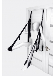 Черные секс-качели на дверь Anonymo №0505 - ToyFa - купить с доставкой в Подольске