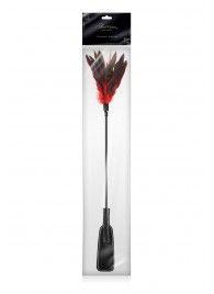 Стек-щекоталка Sweet Caress Feather Whip - 58 см. - Sweet Caress - купить с доставкой в Подольске