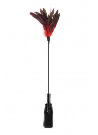 Стек-щекоталка Sweet Caress Feather Whip - 58 см. - Sweet Caress - купить с доставкой в Подольске