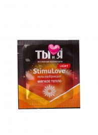Разогревающий гель-лубрикант Stimulove Light в одноразовой упаковке - 4 гр. - Биоритм - купить с доставкой в Подольске