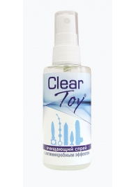 Очищающий спрей Clear Toy с антимикробным эффектом - 100 мл. - Биоритм - купить с доставкой в Подольске