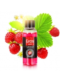 Массажное масло Eros fantasy с ароматом земляники - 50 мл. - Биоритм - купить с доставкой в Подольске