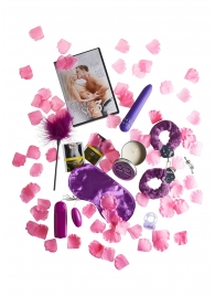 Эротический набор FANTASTIC PURPLE SEX TOY KIT - Toy Joy - купить с доставкой в Подольске
