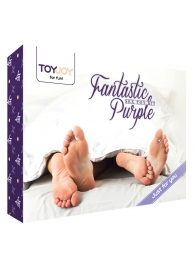 Эротический набор FANTASTIC PURPLE SEX TOY KIT - Toy Joy - купить с доставкой в Подольске
