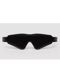 Двусторонняя красно-черная маска на глаза Reversible Faux Leather Blindfold - Fifty Shades of Grey - купить с доставкой в Подольске