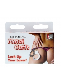 Металлические наручники с ключиками - Tonga - купить с доставкой в Подольске