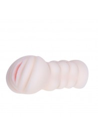 Рифленый мастурбатор-вагина из реалистичного материала - Baile - в Подольске купить с доставкой