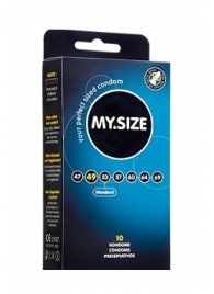 Презервативы MY.SIZE размер 49 - 10 шт. - My.Size - купить с доставкой в Подольске