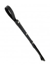 Чёрная плетка Deluxe Cat O  Nine - 62 см. - Pipedream - купить с доставкой в Подольске